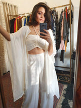 Mitaliwadhwa coordinate sets XS / XS All White 3 Piece Set