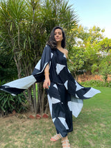 Mitaliwadhwa Exclusive B&W One Shoulder Set