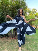 Mitaliwadhwa Exclusive B&W One Shoulder Set