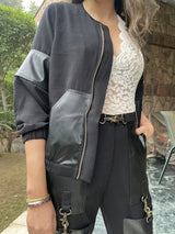 Mitaliwadhwa Faux leather Jacket
