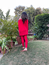 Mitaliwadhwa Fleece tights set