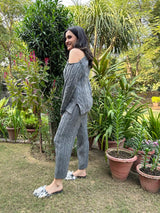 Mitaliwadhwa Grey Sweater Set