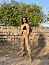 Mitaliwadhwa Khakhi cargo set