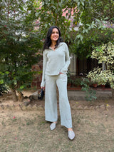 Mitaliwadhwa Mellow sky blue set