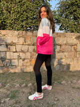 Mitaliwadhwa Pink wind-cheater