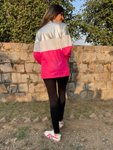 Mitaliwadhwa Pink wind-cheater