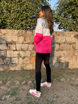 Mitaliwadhwa Pink wind-cheater