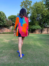 Mitaliwadhwa Rainbow shorts set