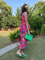 Mitaliwadhwa Super Colored Front tie-up Dress