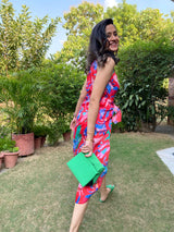 Mitaliwadhwa Super Colored Front tie-up Dress