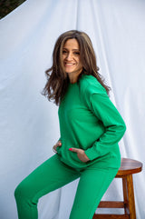 Mitaliwadhwa Sweater set GREEN