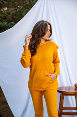 Mitaliwadhwa Sweater set MUSTARD