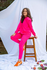 Mitaliwadhwa Sweater set NEON PINK
