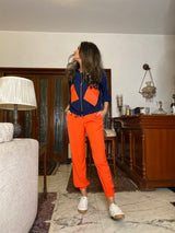 Mitaliwadhwa The real Sporty orange set