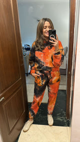 Mitaliwadhwa Tie dye athleisure set
