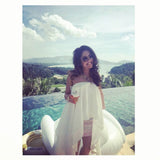 Mitaliwadhwa White Layered Top