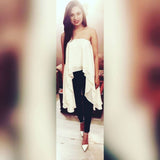 Mitaliwadhwa White Layered Top