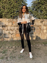 Mitaliwadhwa XS / BLACK Yellow wind-cheater