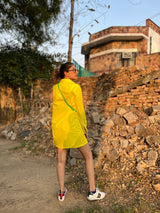 Mitaliwadhwa Yellow Candy Shorts Set