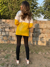 Mitaliwadhwa Yellow wind-cheater