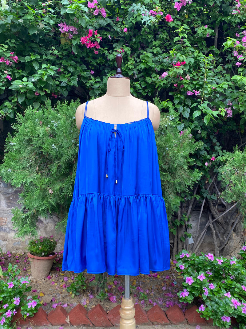 The Flirty Blue Dress