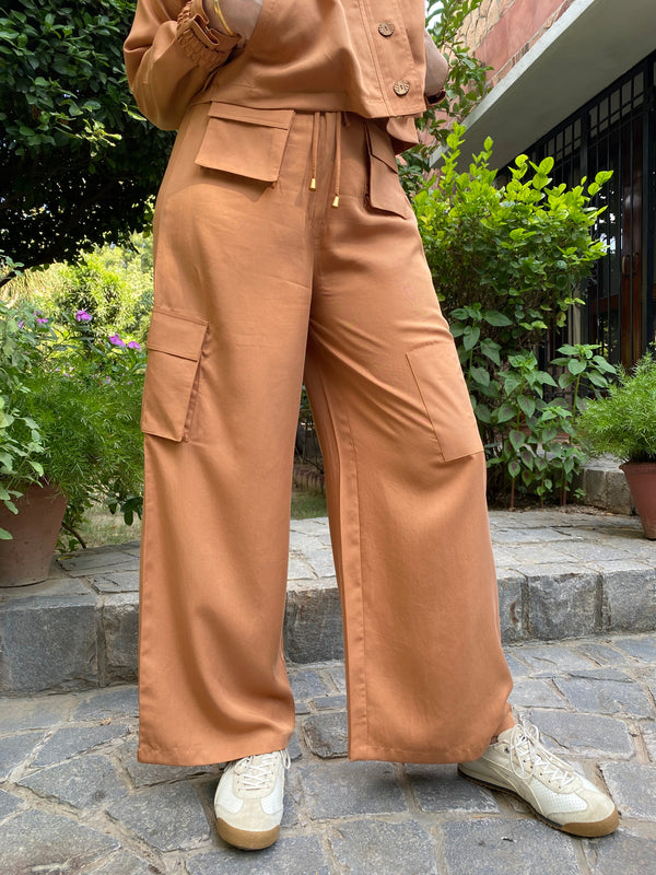 Camel Cargo Pants