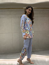 Mitaliwadhwa 3D Floral Shirt with pant set