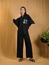 Mitaliwadhwa Black crochet set