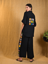 Mitaliwadhwa Black crochet set