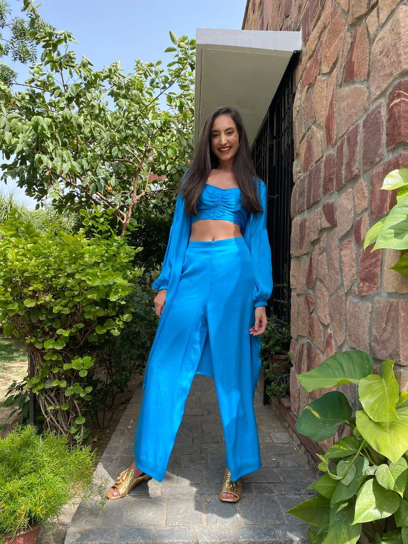 Mitaliwadhwa Blue 3pc set