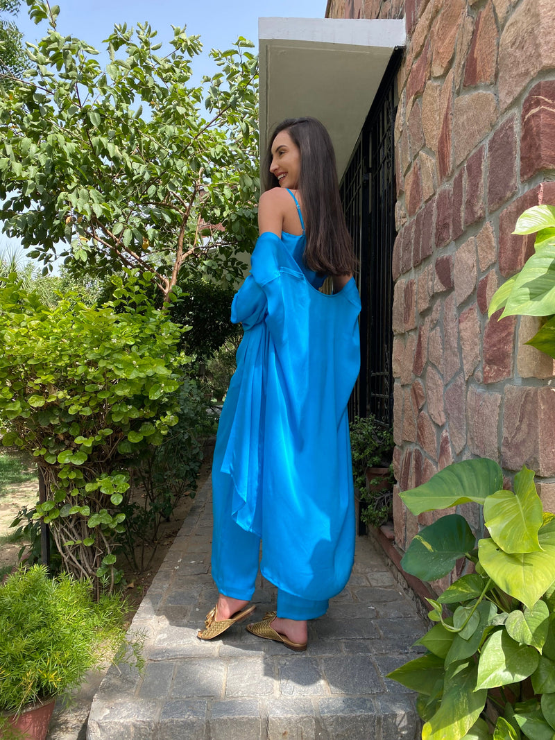 Mitaliwadhwa Blue 3pc set