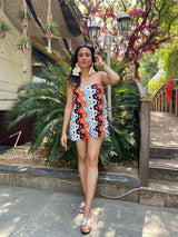 Mitaliwadhwa Crochet shorts set