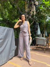 Mitaliwadhwa Cropped pant suit