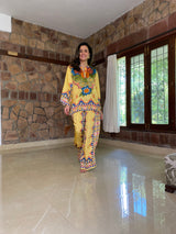 Mitaliwadhwa Exclusive Yellow Coord set