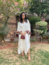 Mitaliwadhwa Jacquard kaftan