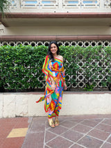 Mitaliwadhwa Off Shoulder Dhoti Set