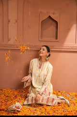 Mitaliwadhwa White Tissue 3 pc set