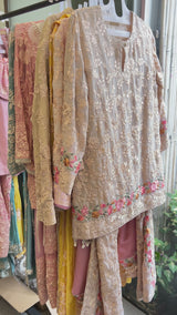 Reyna Gara Rose Dust Top - Beige