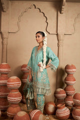Tasuvure X MW  Aaina Ada Farshi Set - Samundar