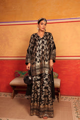 Tasuvure X MW Banarasi Begum Sharara Set - Black