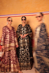 Tasuvure X MW Banarasi Begum Sharara Set - Black