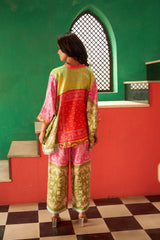 Tasuvure X MW  Boho Mirage Kaftan Co-ord Set - Multicolour