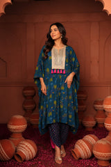 Tasuvure X MW  EXCLUSIVE TUNIC SET- BLUE