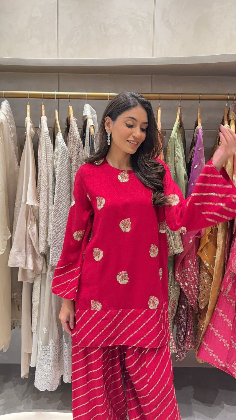 Tasuvure X MW  FUSCHIA FARSHI SET