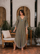 Tasuvure X MW  Multi Color Long Dress