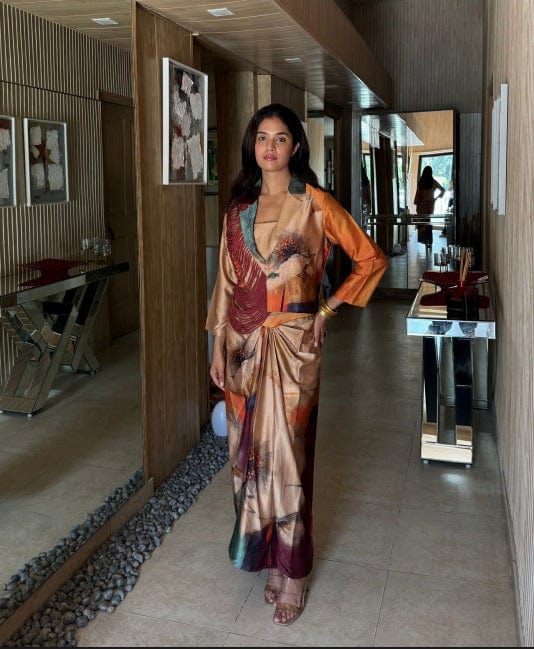 Tasuvure X MW  MW PRINTED SKIRT SET