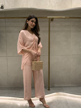 Tasuvure X MW  Pink ruched set