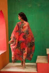 Tasuvure X MW  ROSANNA RUCHED MAXI DRESS