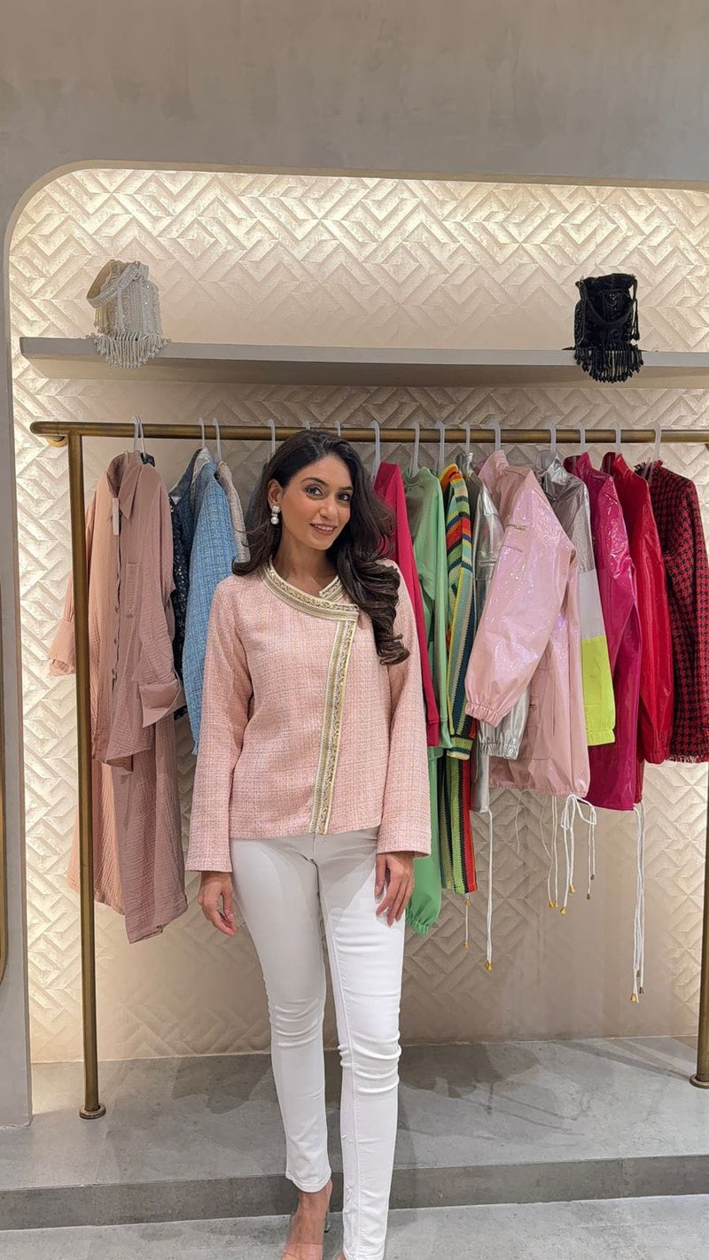 Tasuvure X MW  TWEED BLAZER