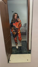 Tie dye athleisure set